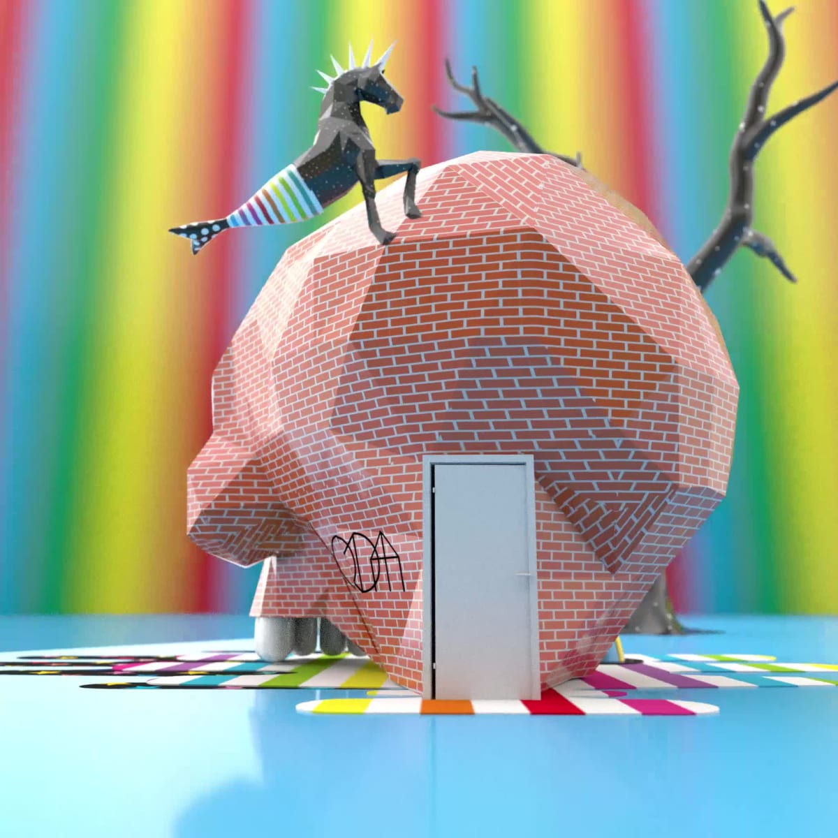 Skull House - Brick Skin Edition