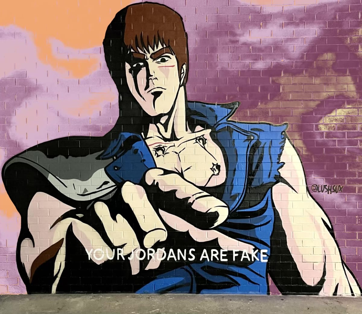 Your Jordans are fake