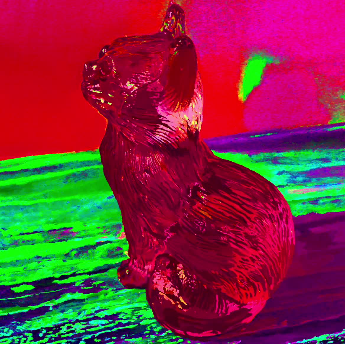 Glass Cat by Nick Farhi