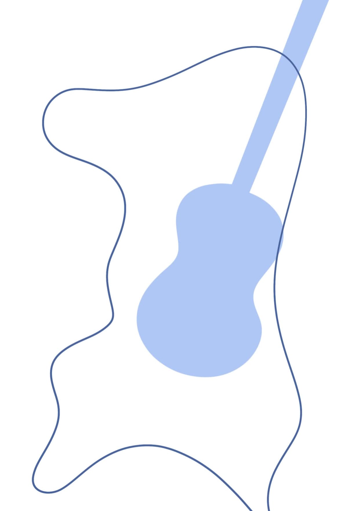 BLUE GUITARIST