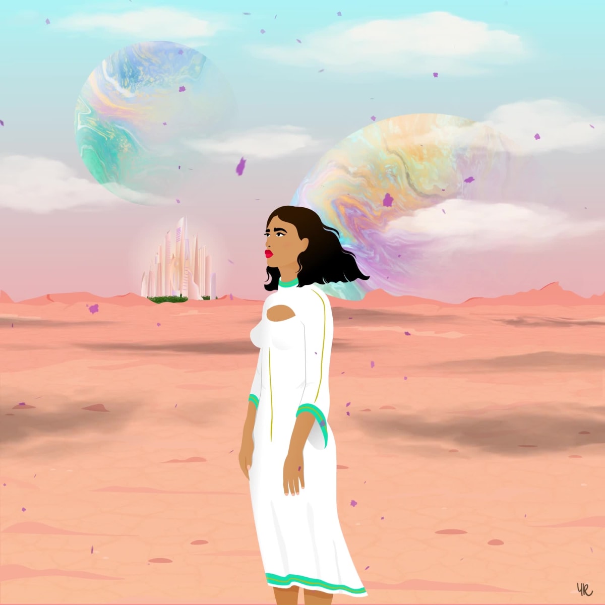 Woman nº020: In The Distance by Yam Karkai