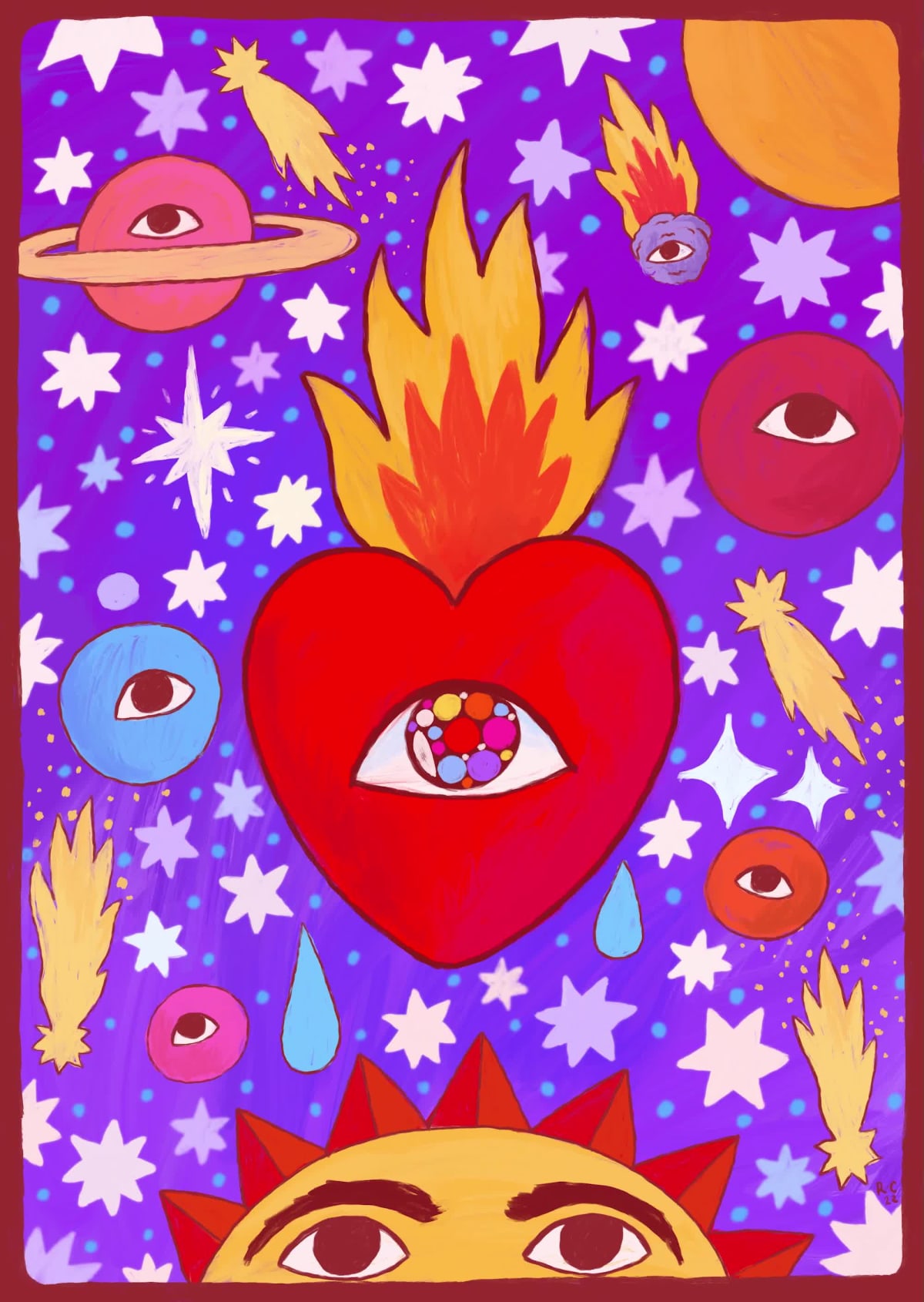 Flaming Heart of Wisdom
