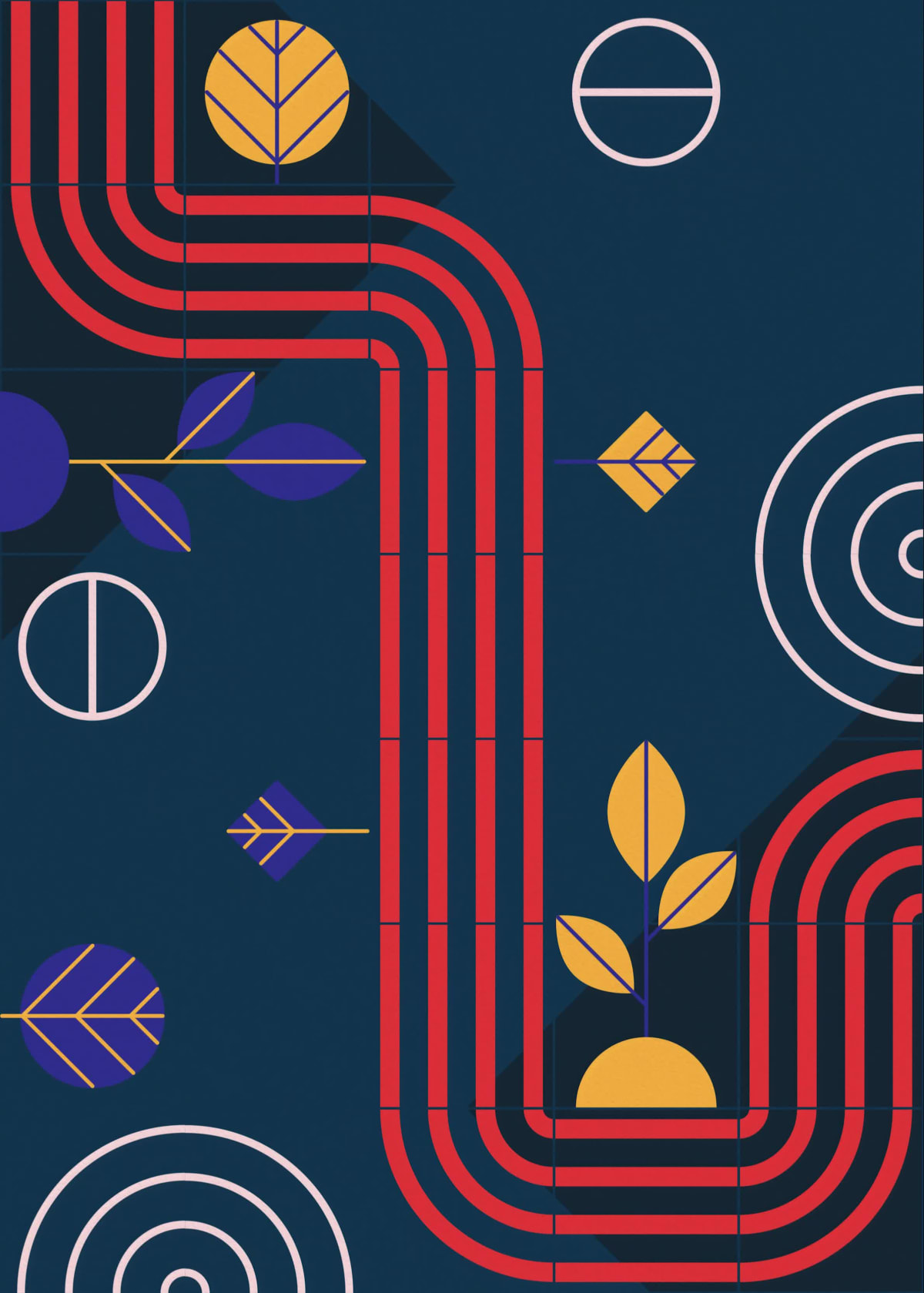 Azulejo II by James Wignall