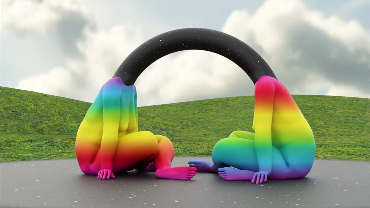 Love Between Two Universes