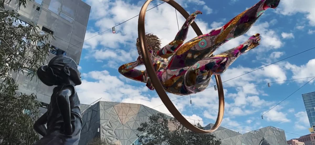 Circle Series - Feminine with Vacant Grasp