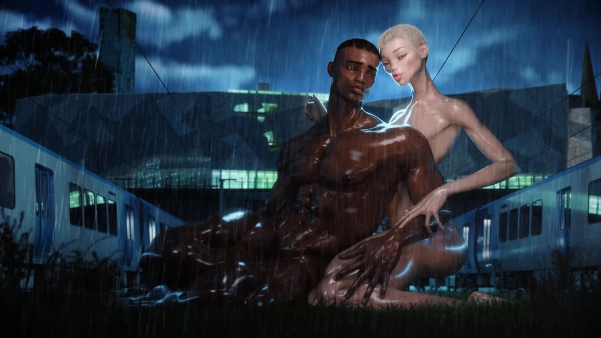 Embraced beneath the Square