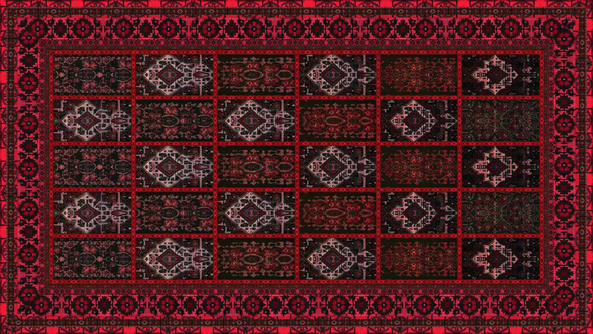 RELIC - Data Carpet Sculpture C - Orkhan Mammadov