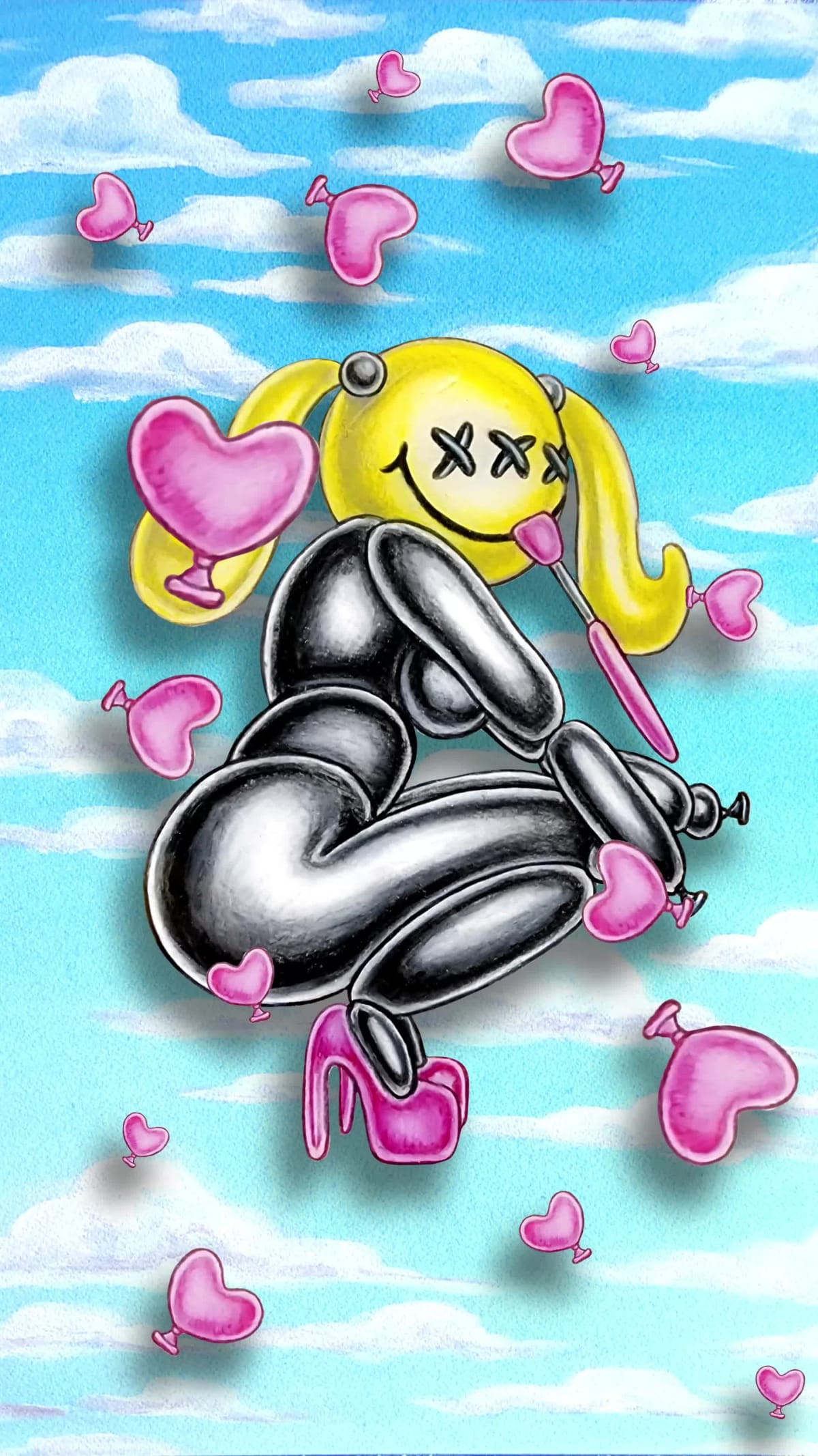 RUBBER GIRL - LAMBIE