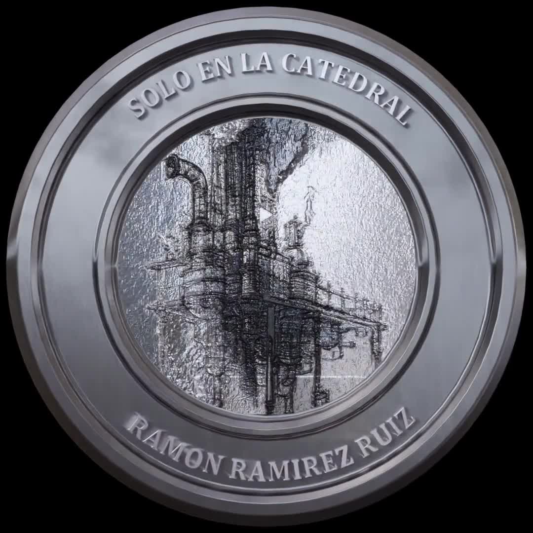Solo en la Catedral White Gold Coin