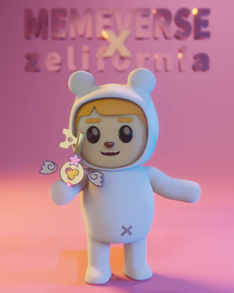 Baby bear has stolen the Key to the Memeverse