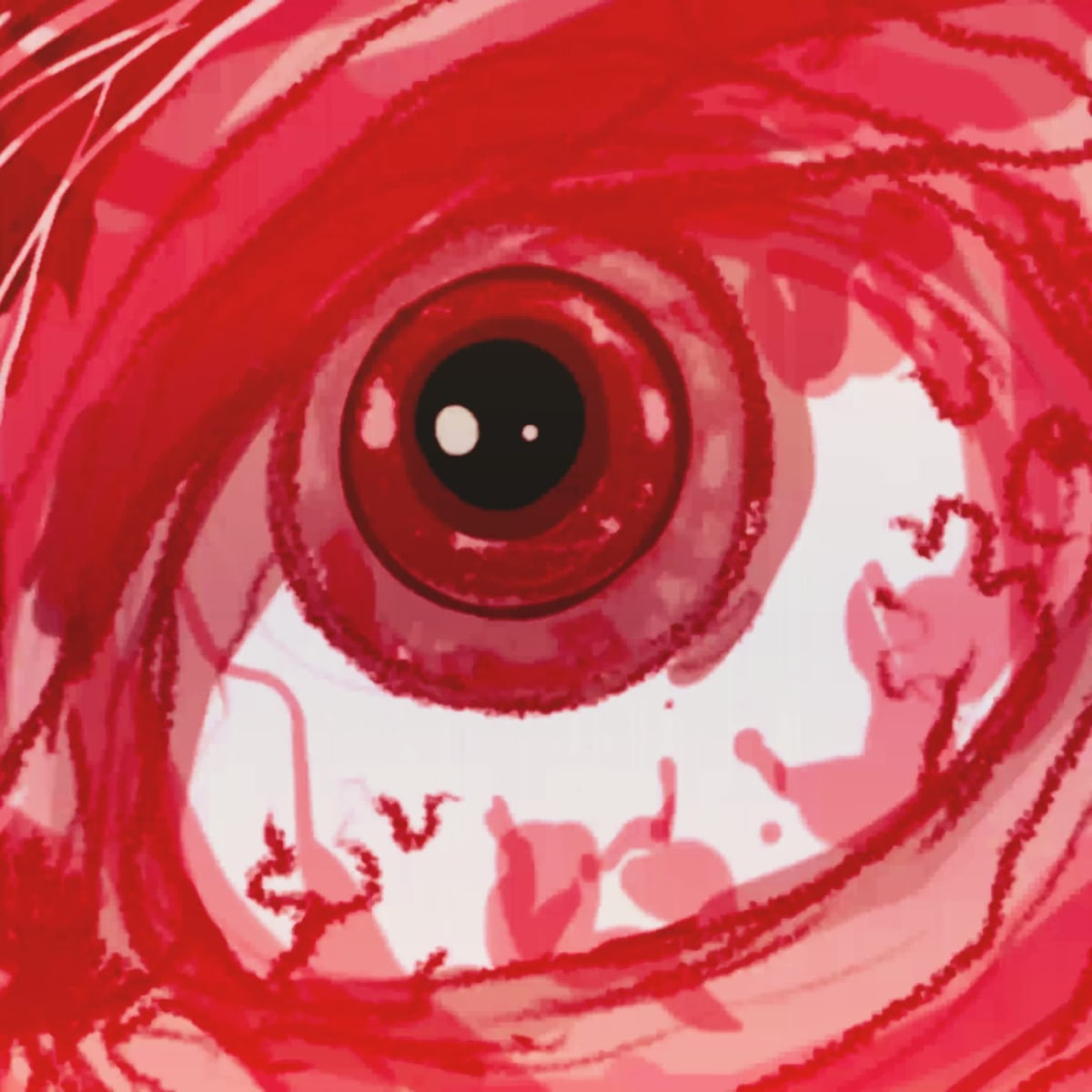 I Spy an Eye Fly Spy Flyby by WhalesInk