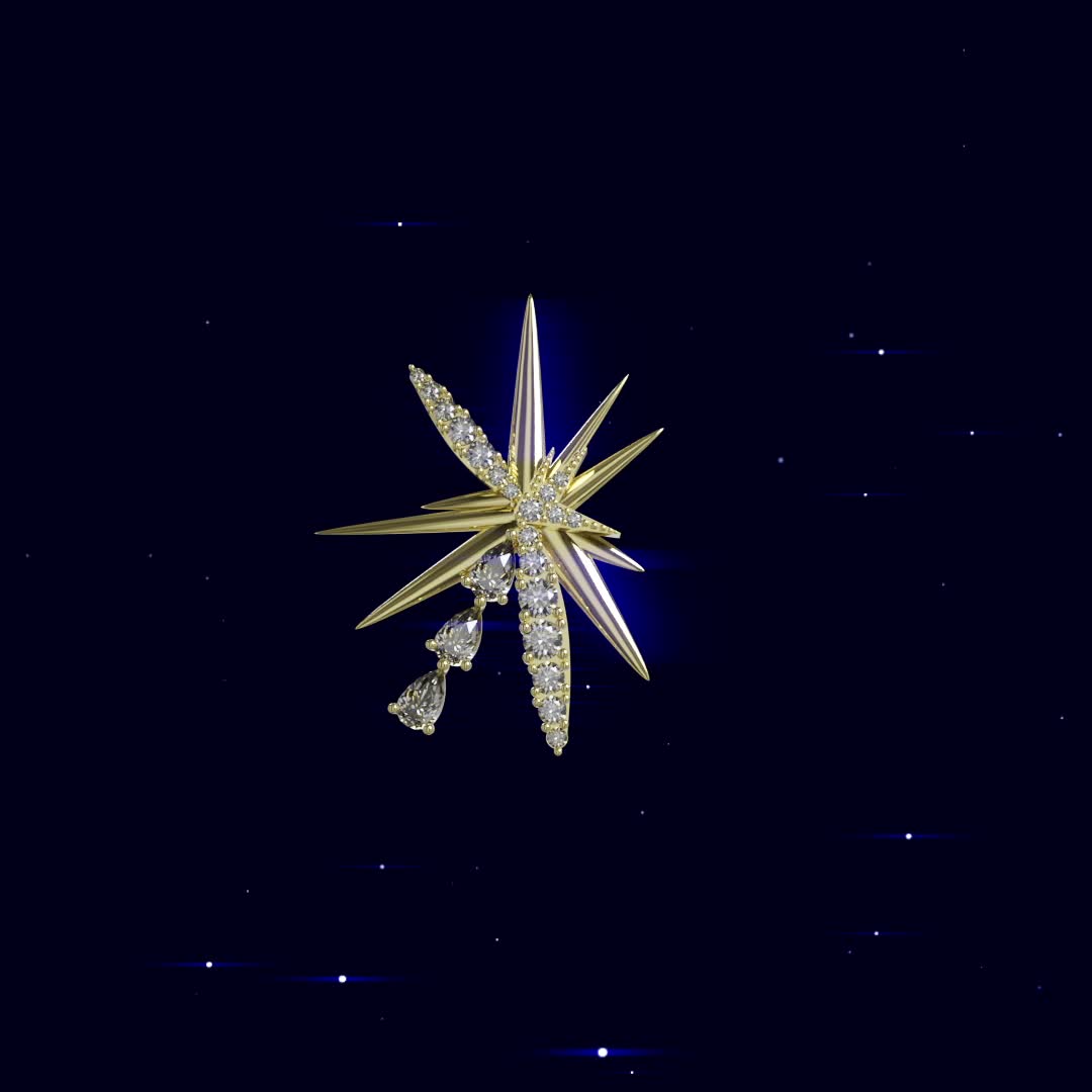The Starry Vincent Necklace