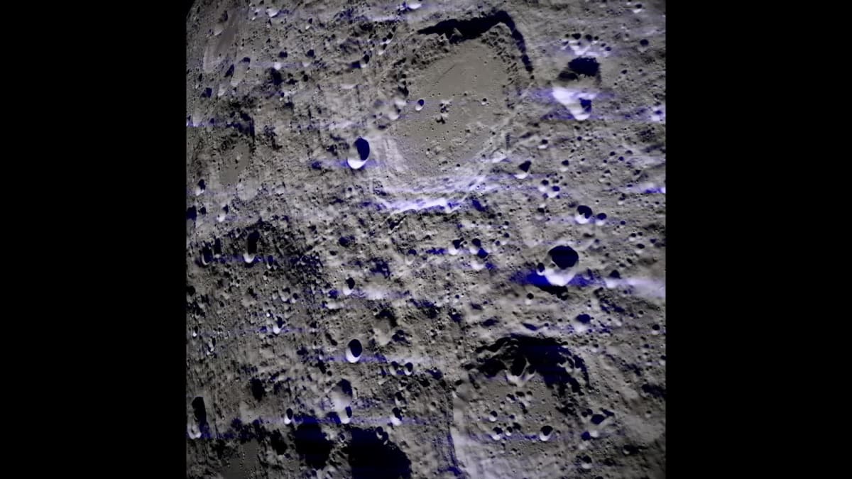 From the moon
