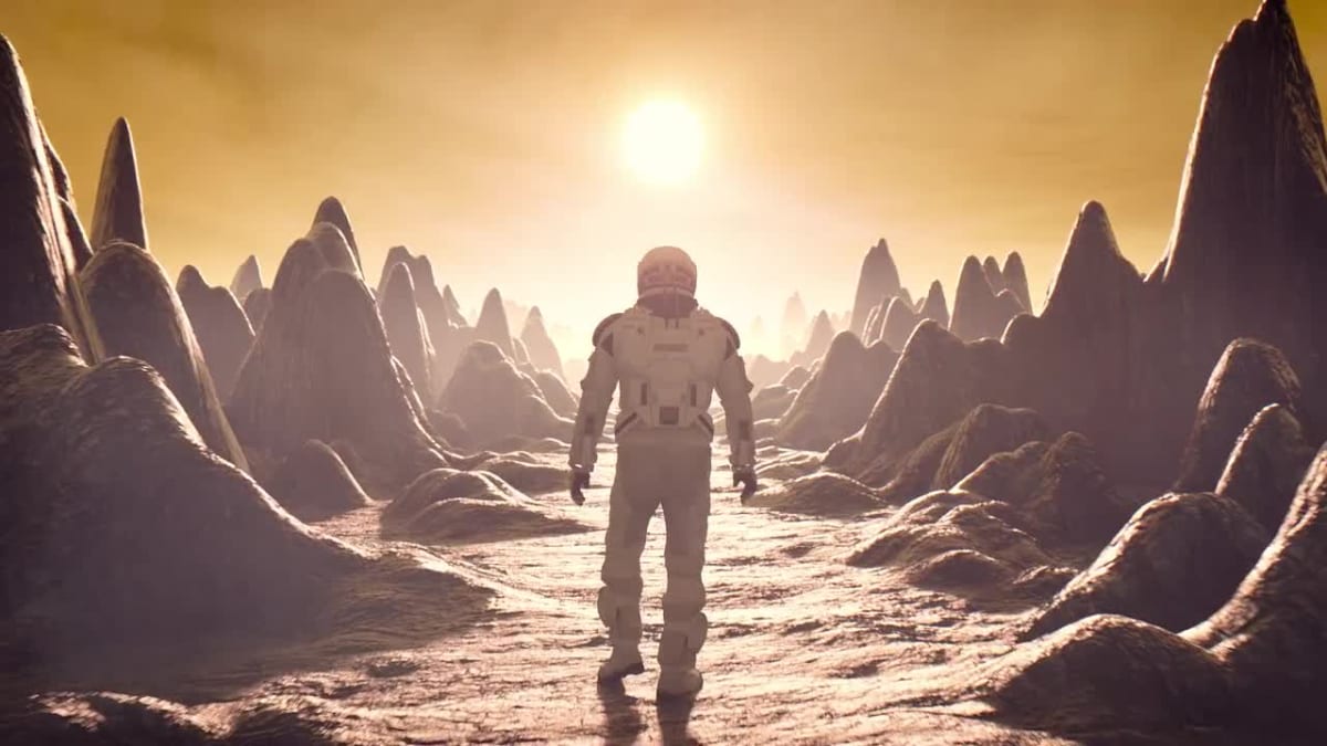 Walking On Mars
