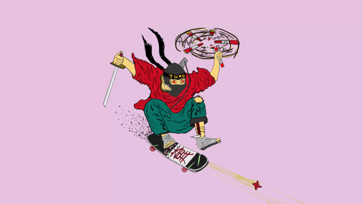 TURD SKATE NINJA