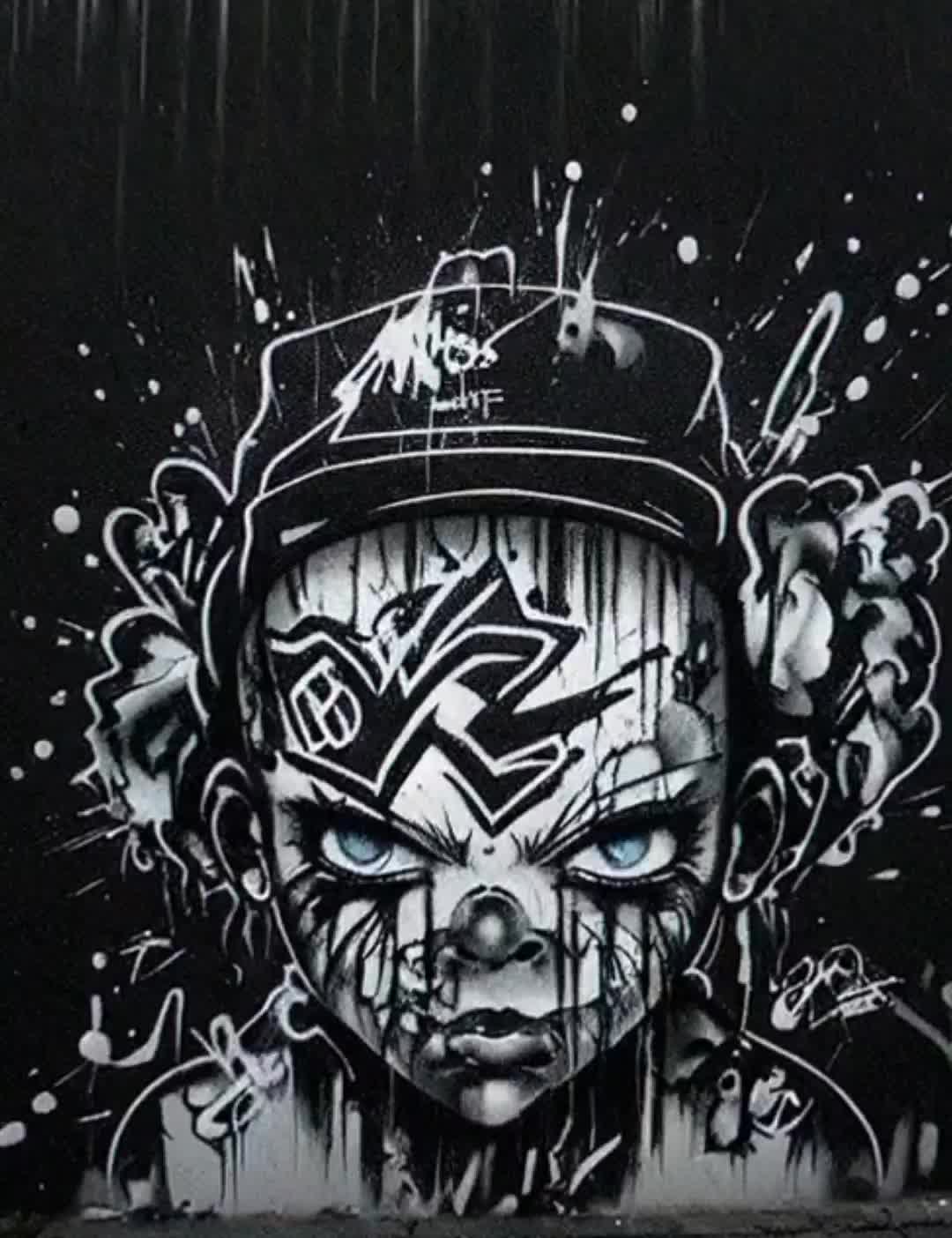 R2-D2's Transformation into Graffiti