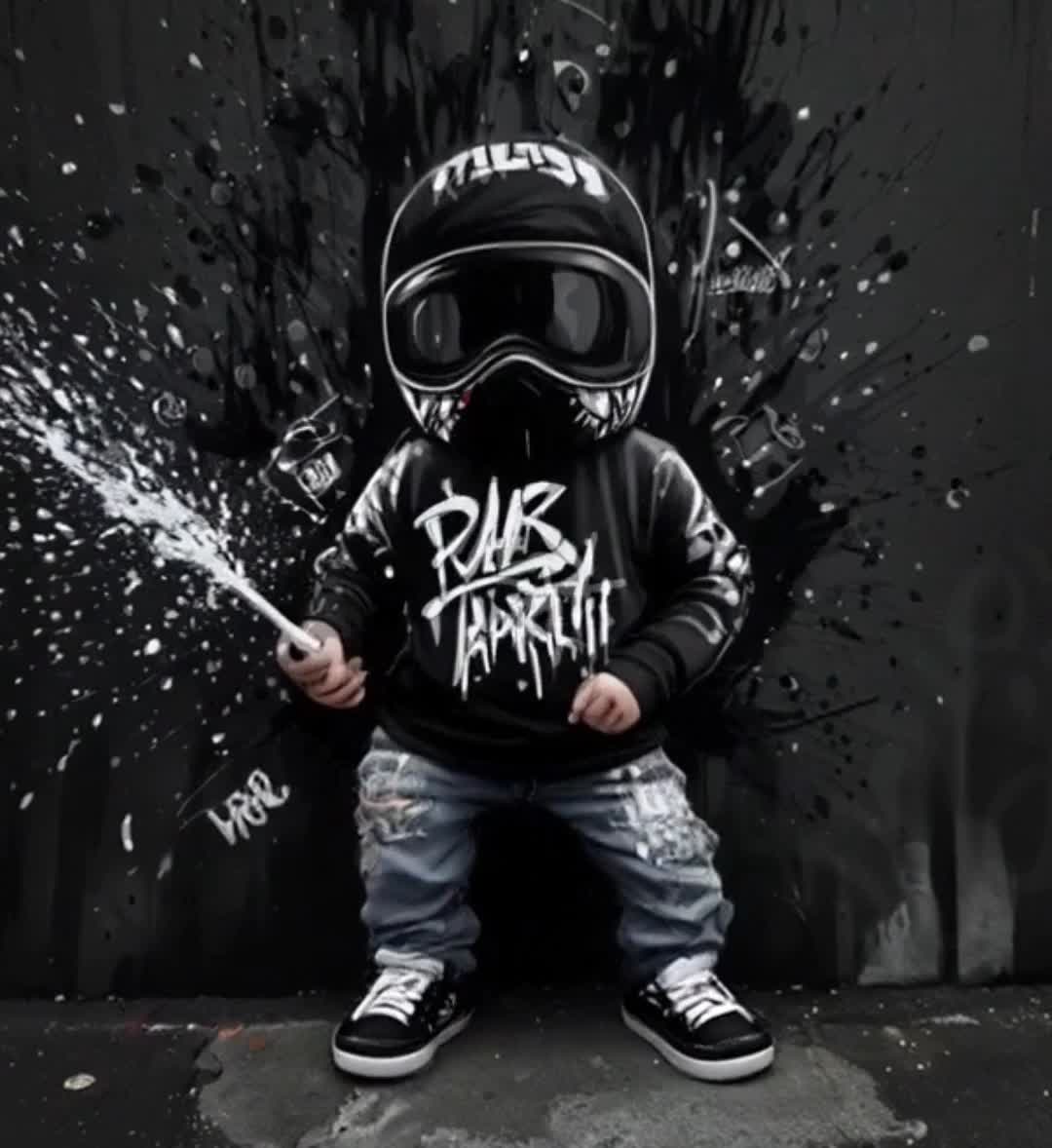 Graffiti Artist Vader