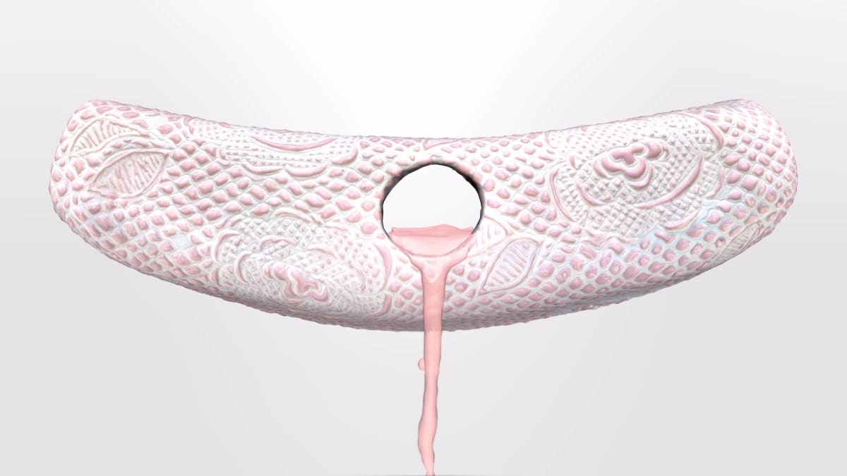 Columna de ablusiones o heridas abiertas by Paloma de la Cruz