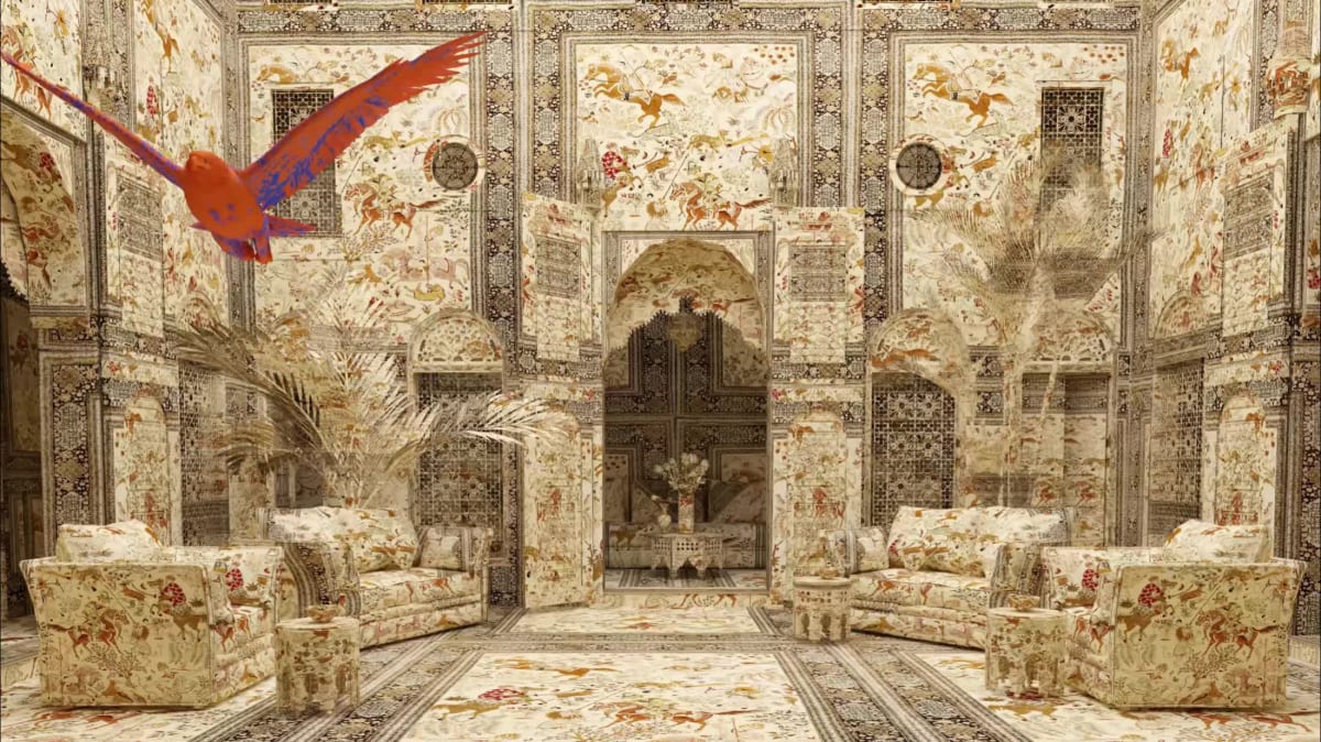 EAGLE IN THE CARPET ROOM - Farid Rasulov