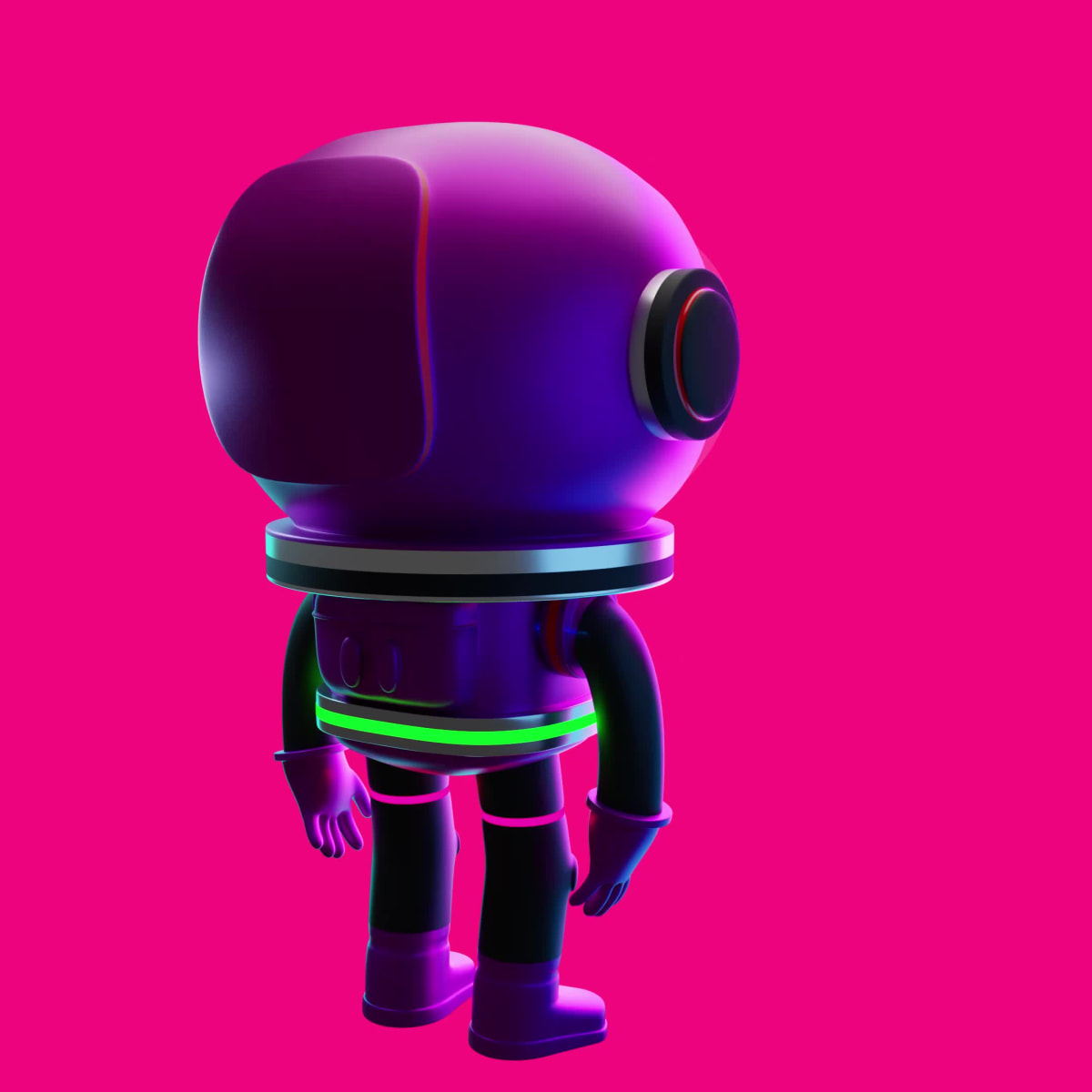 Spaceman Skullo Canine