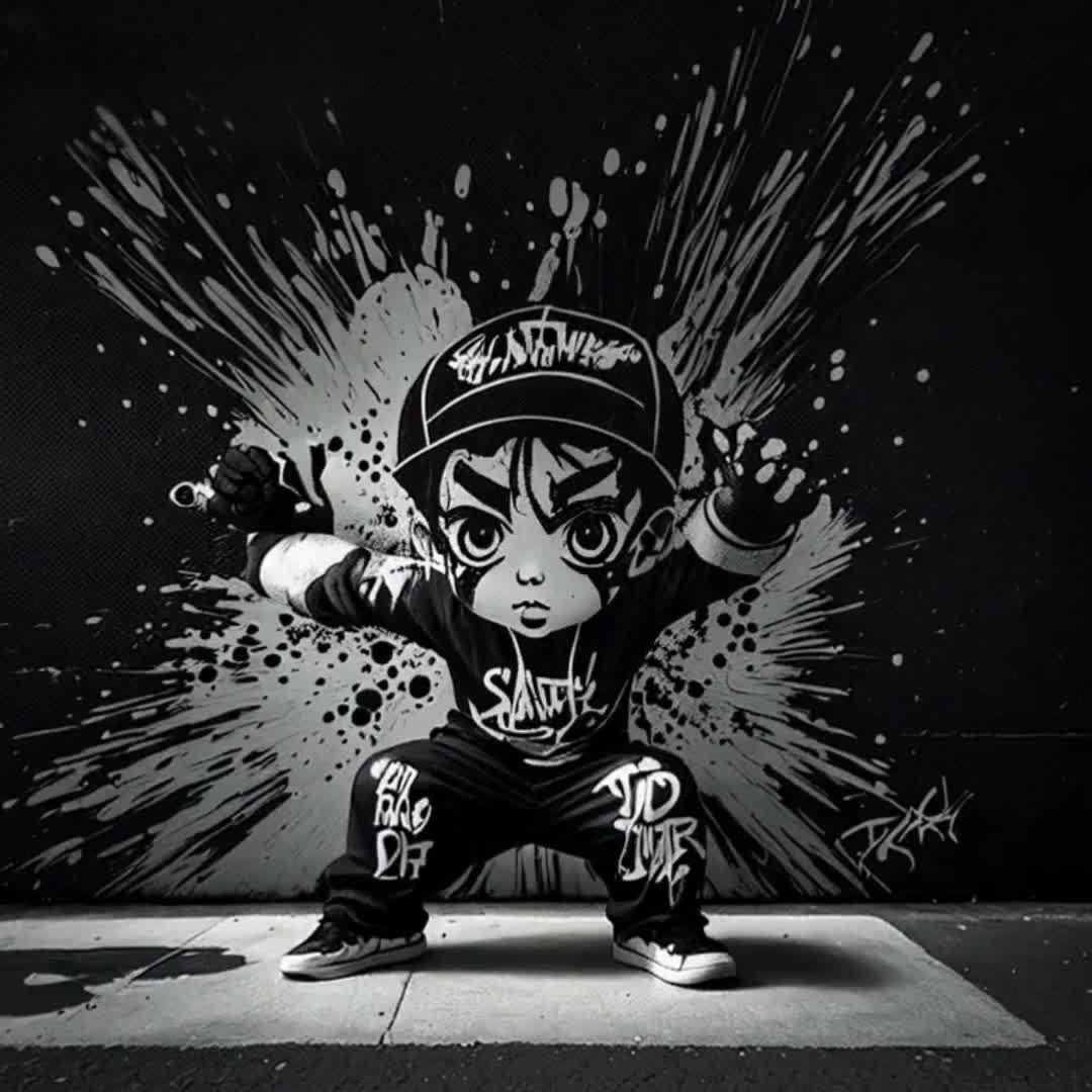 Graffiti Artist Spiderboy