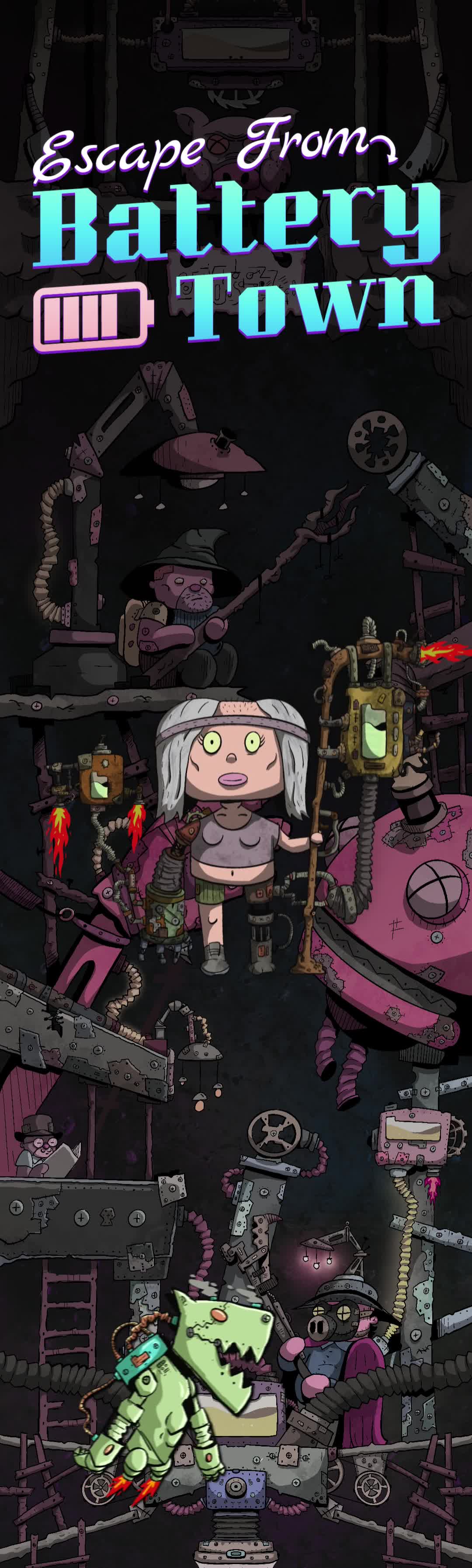 Escape from Battery Town ✖ Screen III