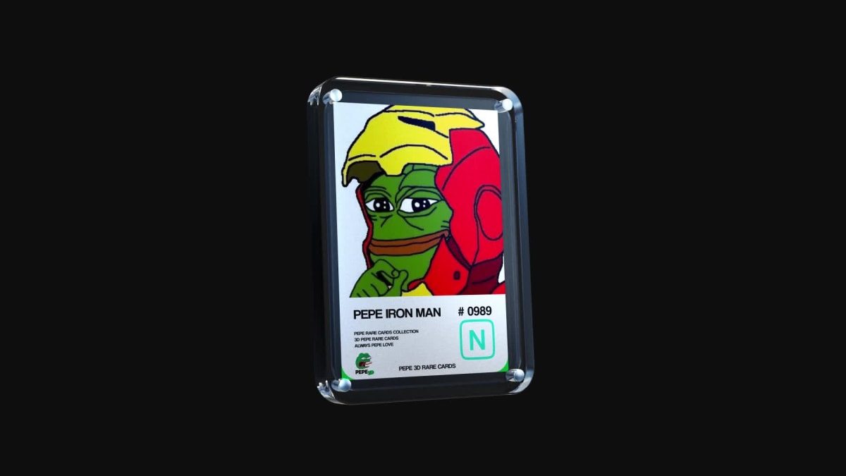 989 PEPE IRON MAN