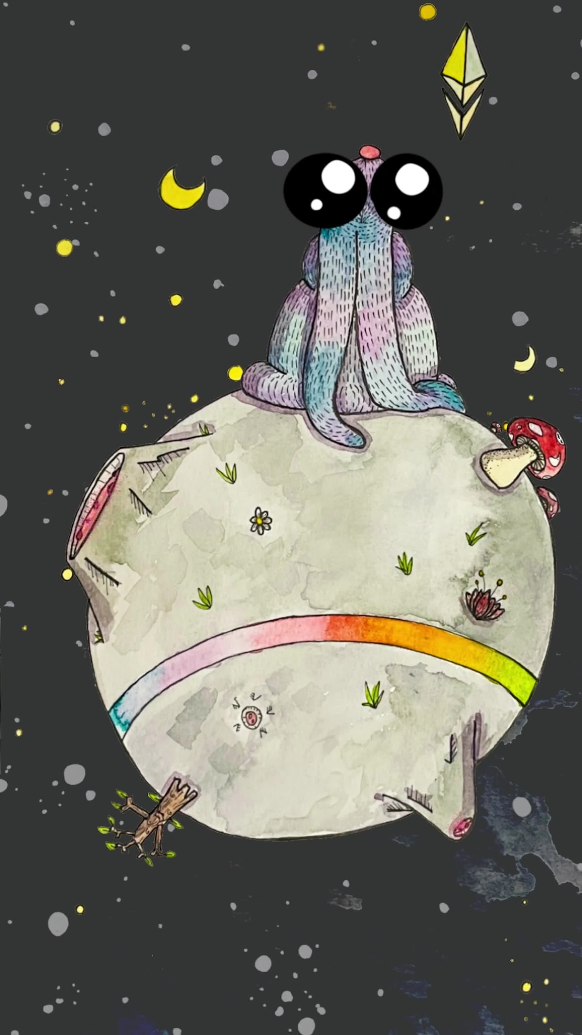 The Lapin The Moon By LAPIN MIGNON