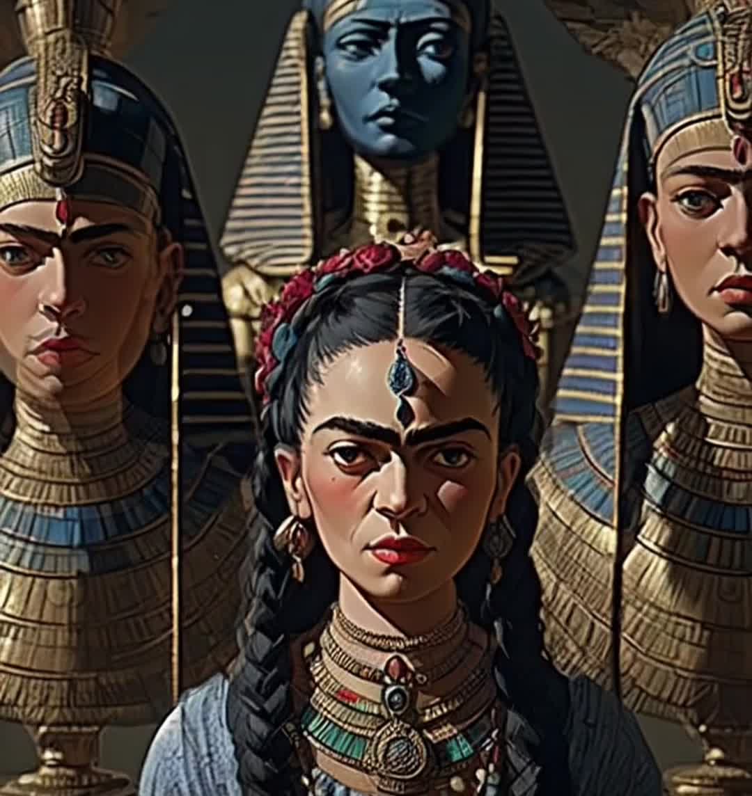Meeting of Art with Pharaohs