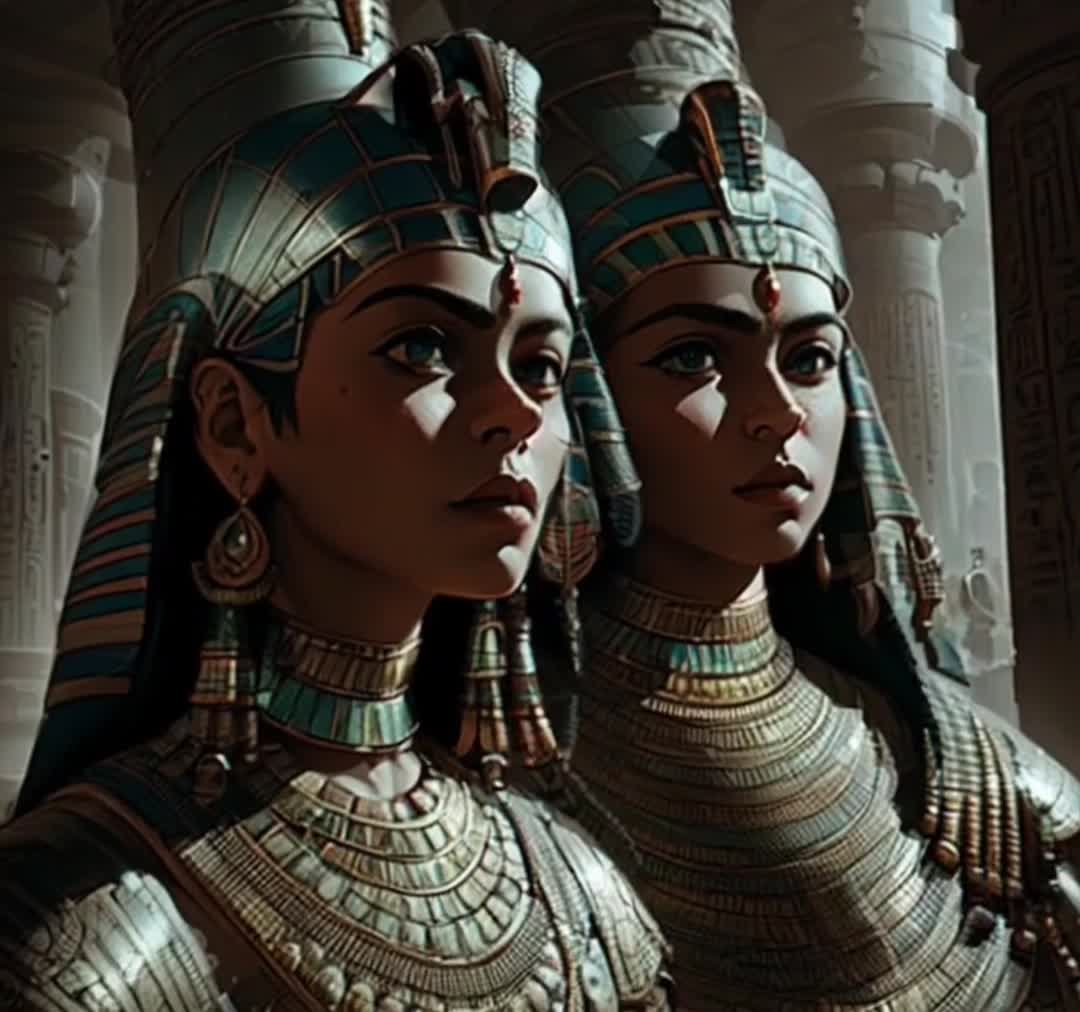 Frida Kahlo's Rebirth as a Pharaoh