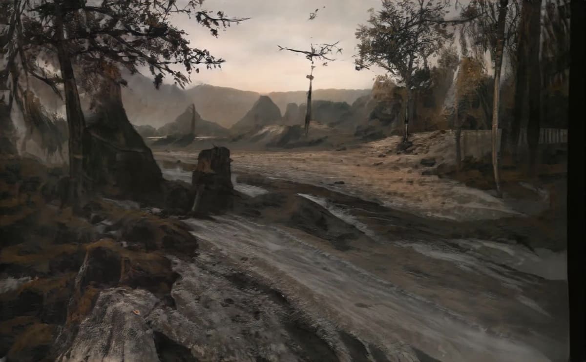 THE TOWERING TREES FALLING