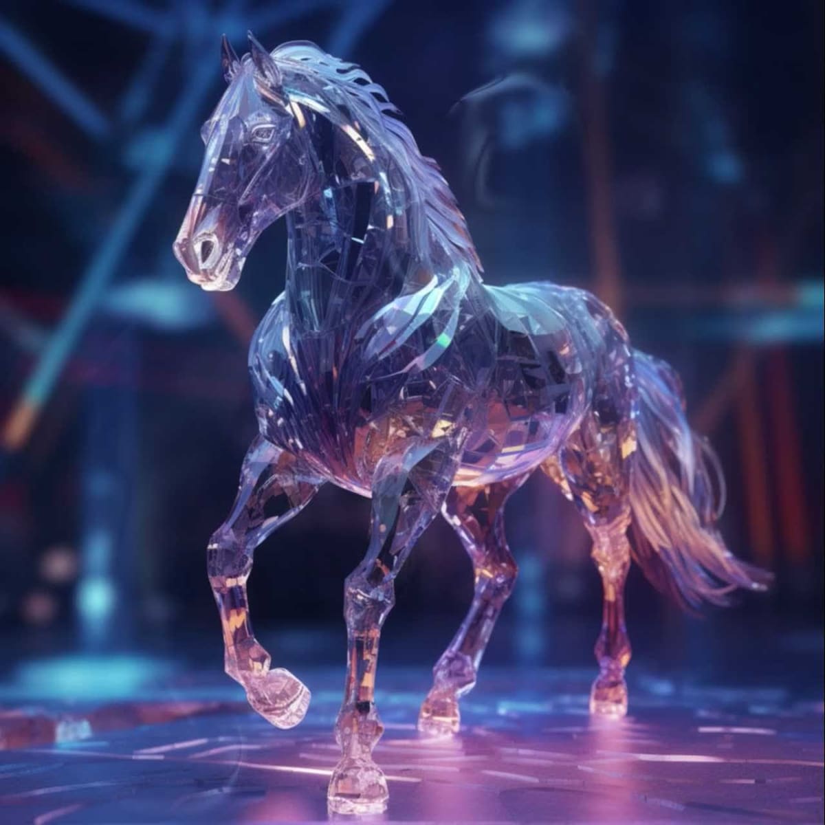 Azure Crystal