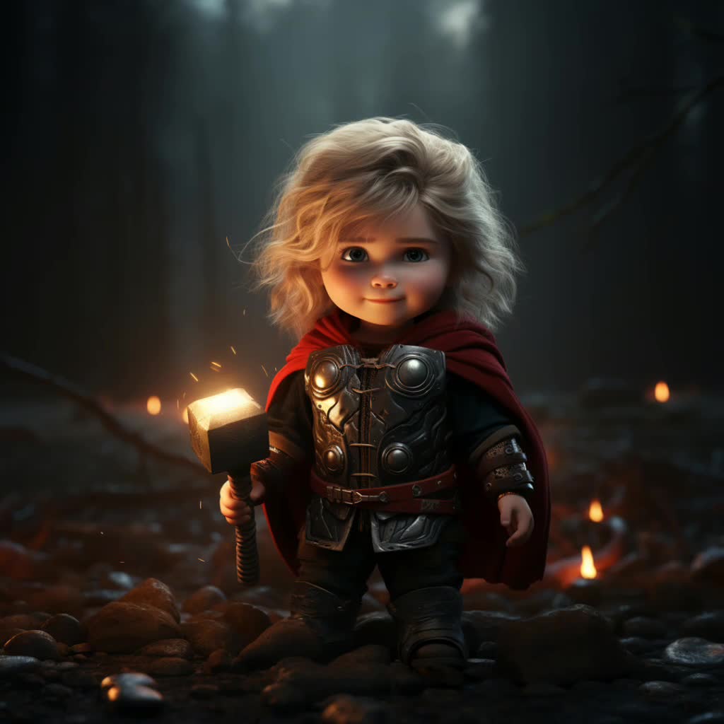 CUTE BABY THOR