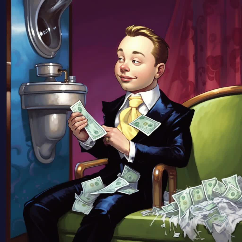 Space x Dollar Toilet