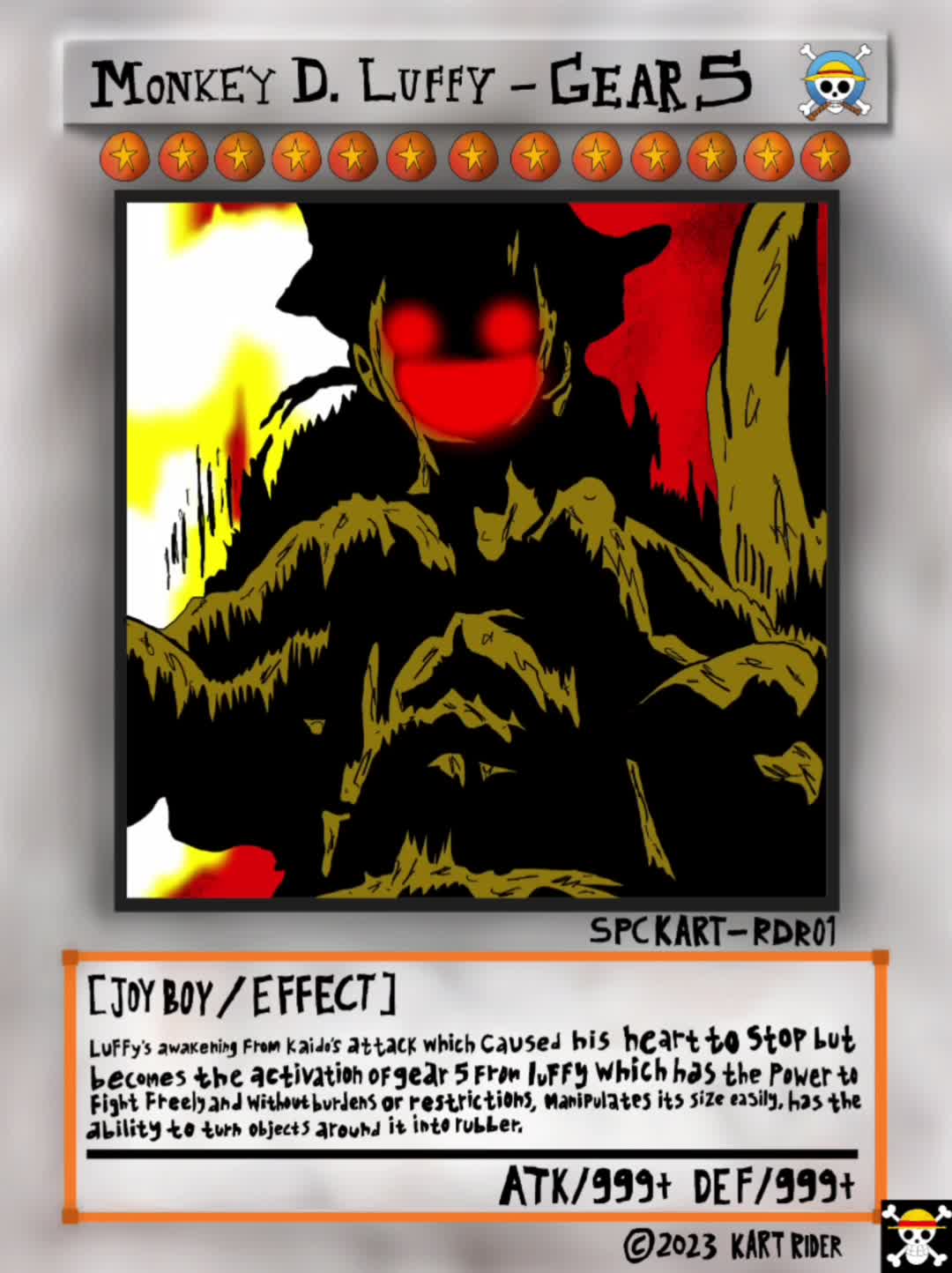 [Attack Card] Monkey D. Luffy - Gear 5