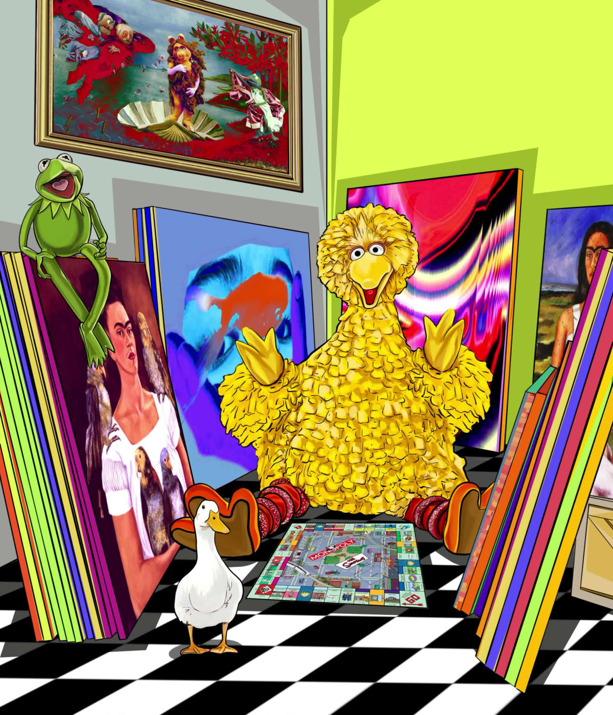 Not Easy Being Colorfull