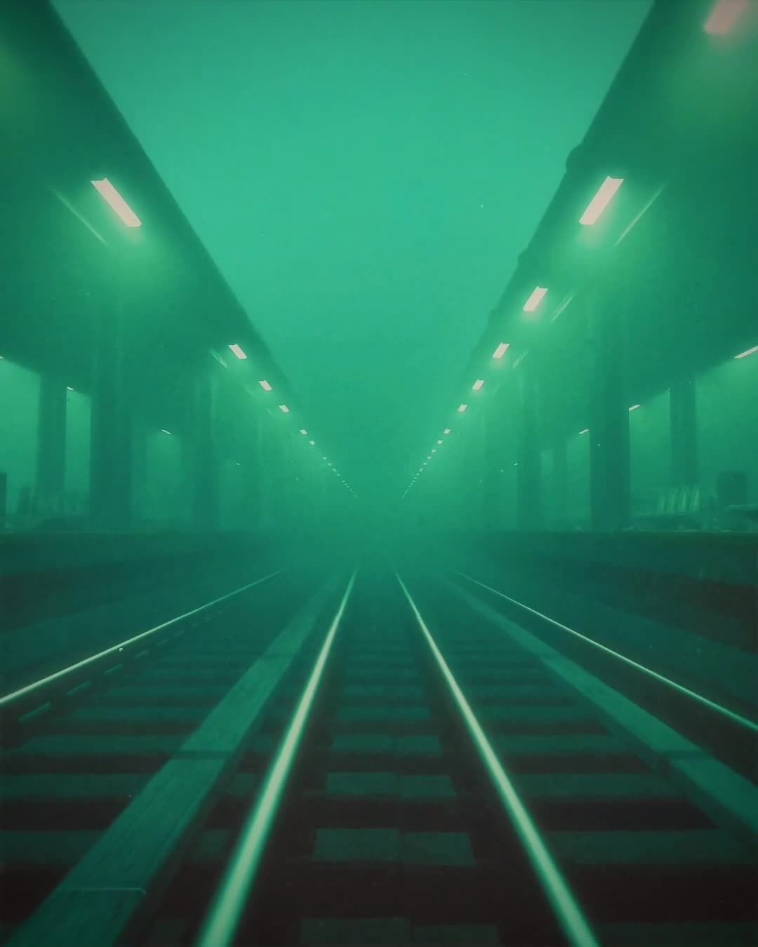 endless train station