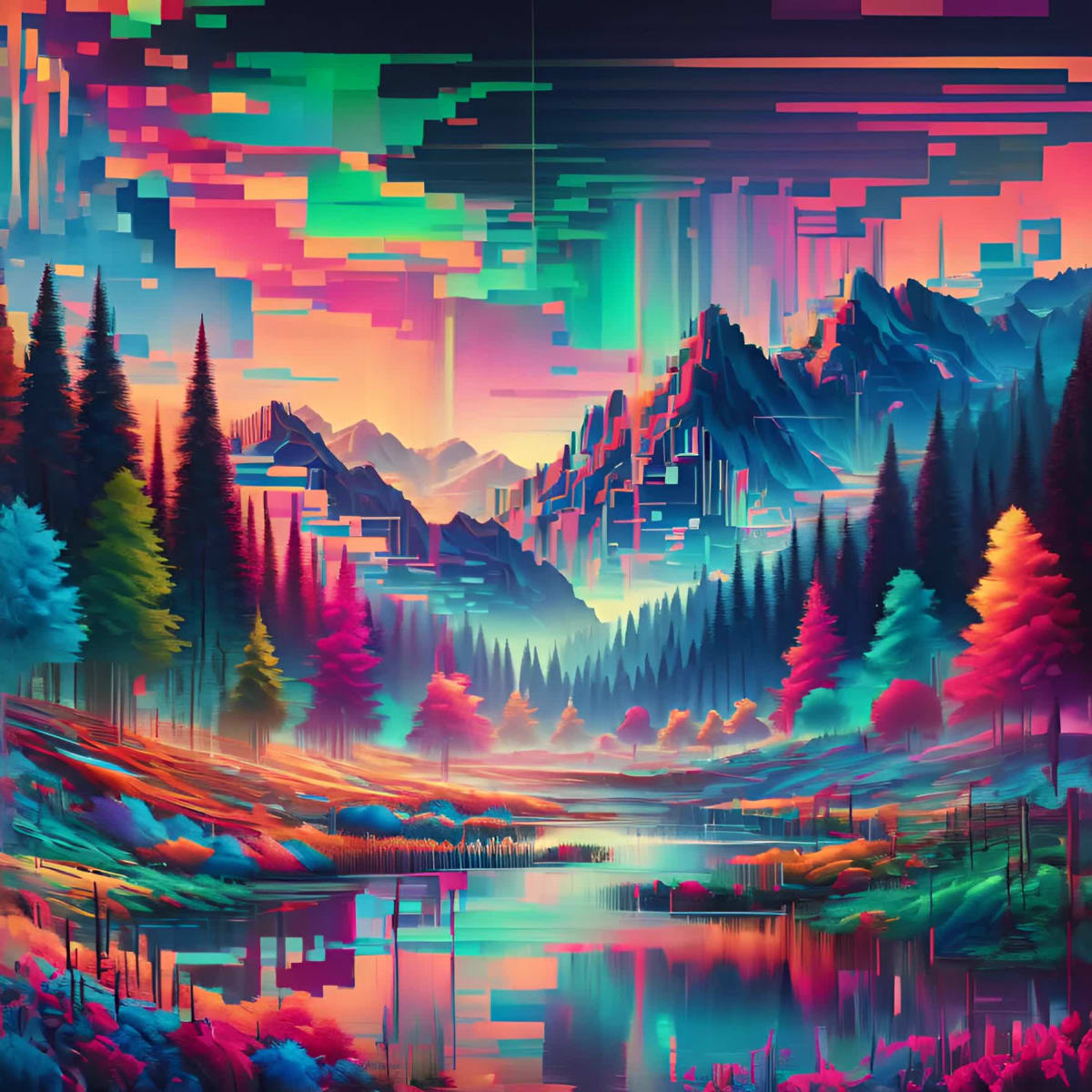 Vibrant Peaks