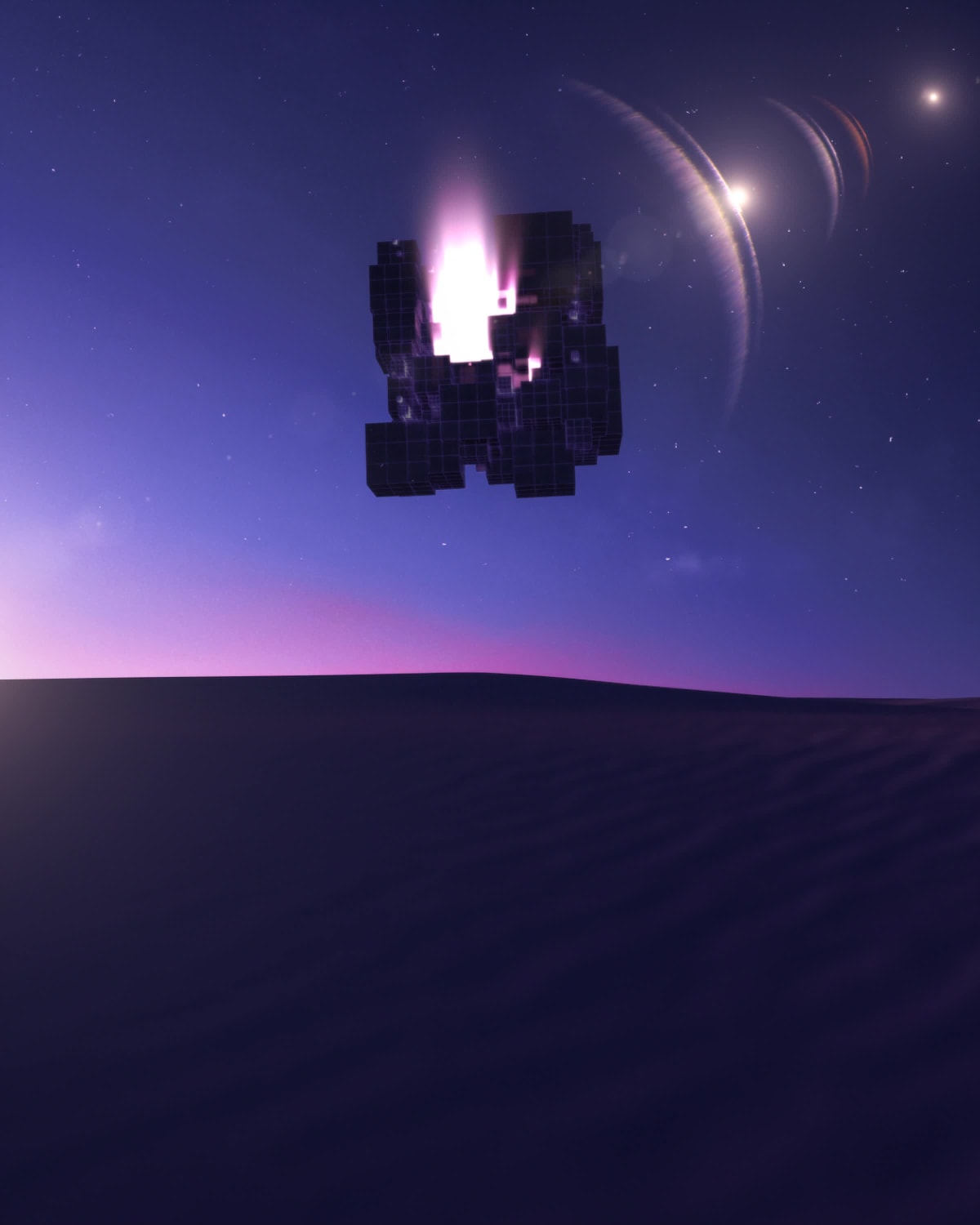 STELLAR VOXEL// by jstngraphics - CryptoCube#10