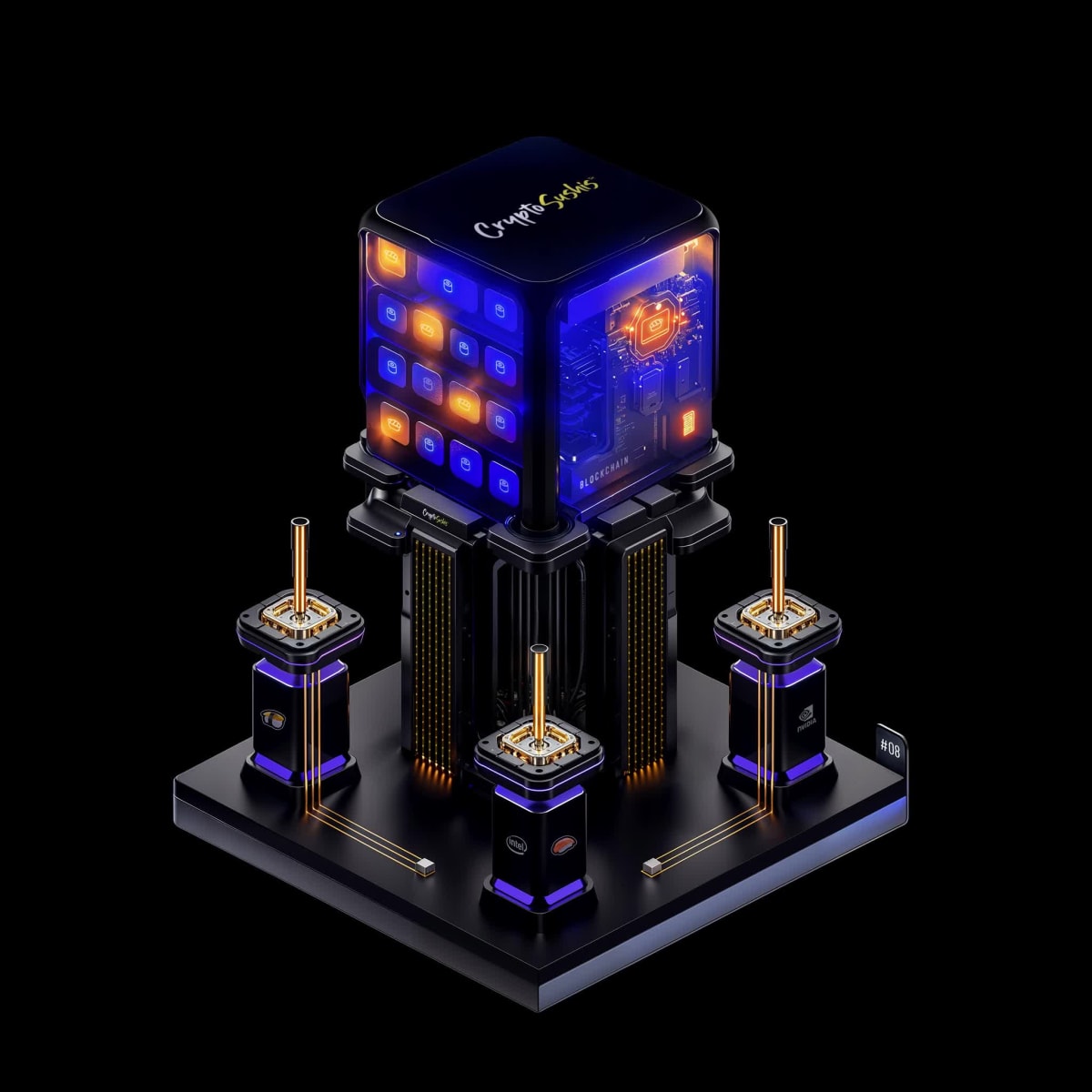Blockchain Machine #08