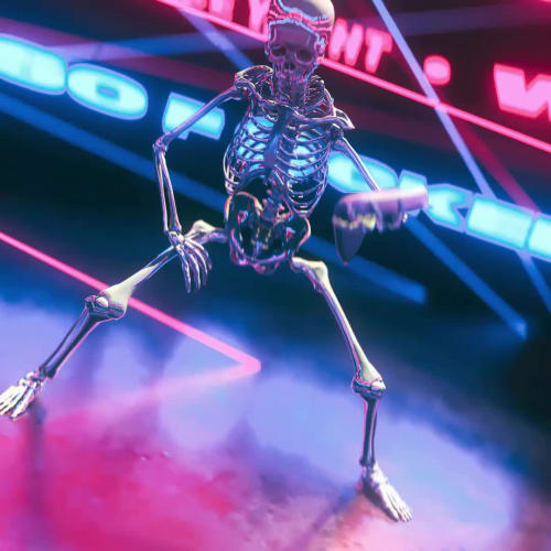 Twerk Skeleton
