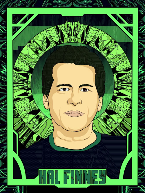 Hal Finney (Hackers Green Variant)