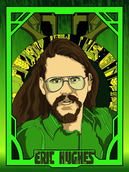 Eric Hughes (Hackers Green Variant)