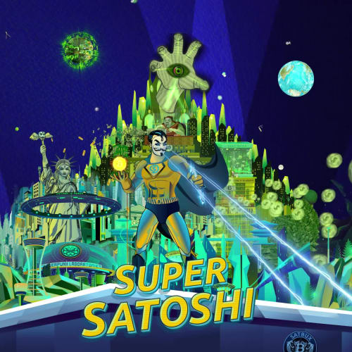 SUPER SATOSHI ORIGIN STORY POSTER (ED. 21)