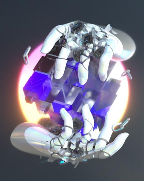 FVCK CUBE #145// by FVCKRENDER - CryptoCube#145
