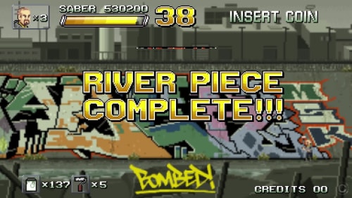 SABER RIVER PIECE: 32 Bit
