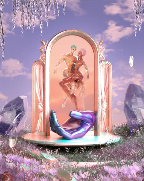 Transcendence by Fvckrender, Blake Kathryn and Jason Ebeyer 