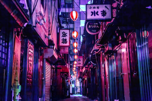 Shibuya Lanterns - Tokyo