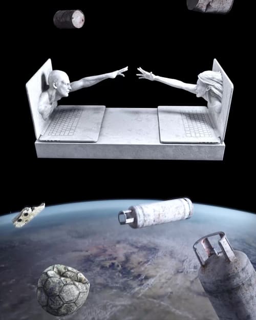 Touch Scream in Space