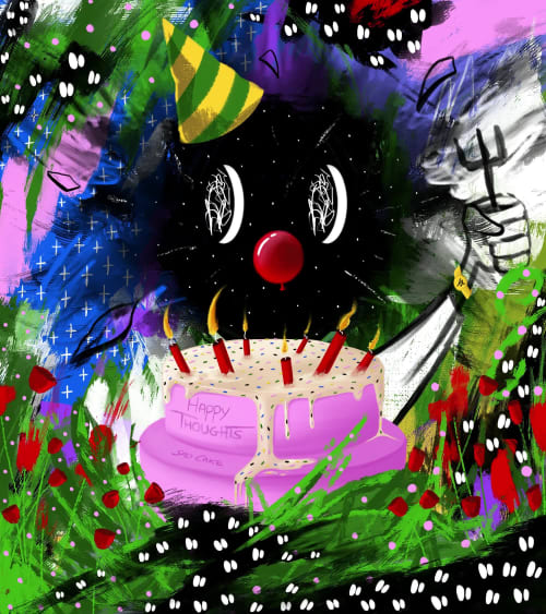 happy thoughts, sad cake